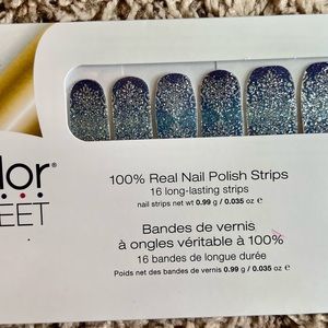 Color street nail polish strips stickers Ice to Meet You New